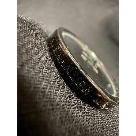 Alexander McQueen Double-Breasted Asymmetrical Black Coat - Picture 12 of 15